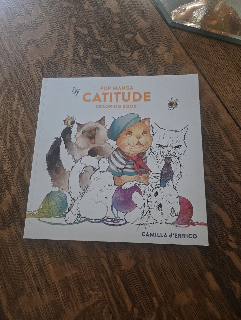 Pop Manga Catitude Adult Coloring Book
